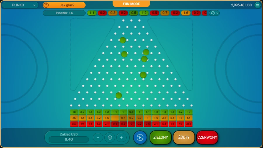 Plinko jeu