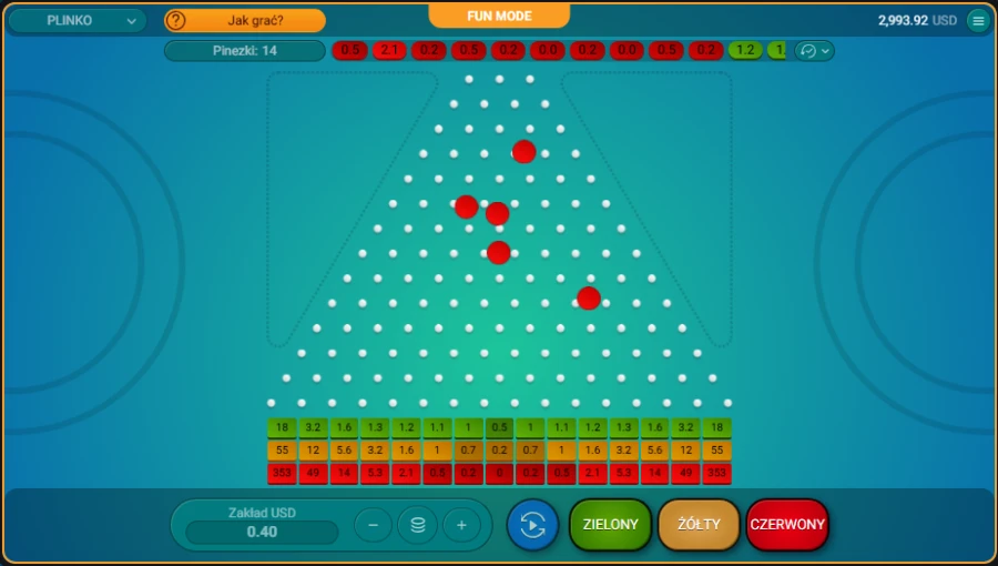 Plinko argent réel
